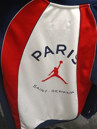 Chaqueta Jordan PSG Hombre Azul y Blanca