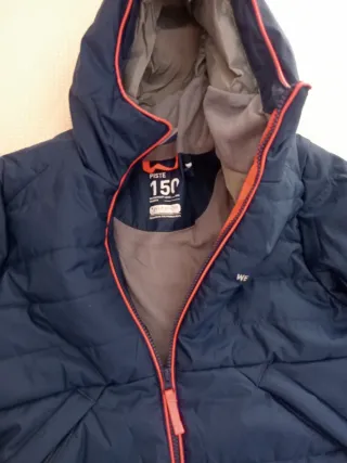 Conjunto Ropa Nieve Niña Azul y Rosa