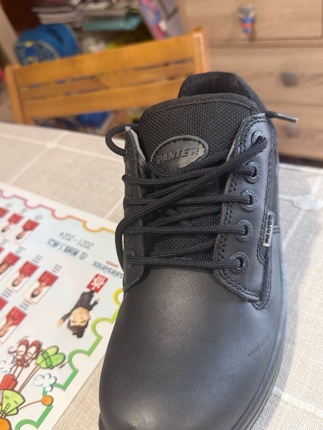 Zapatos de piel negros talla 40 Reforzados15
