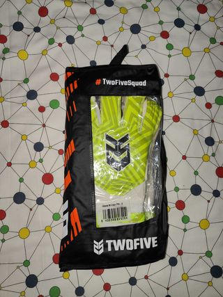 Guantes Portero TwoFive Nuevos Talla 9