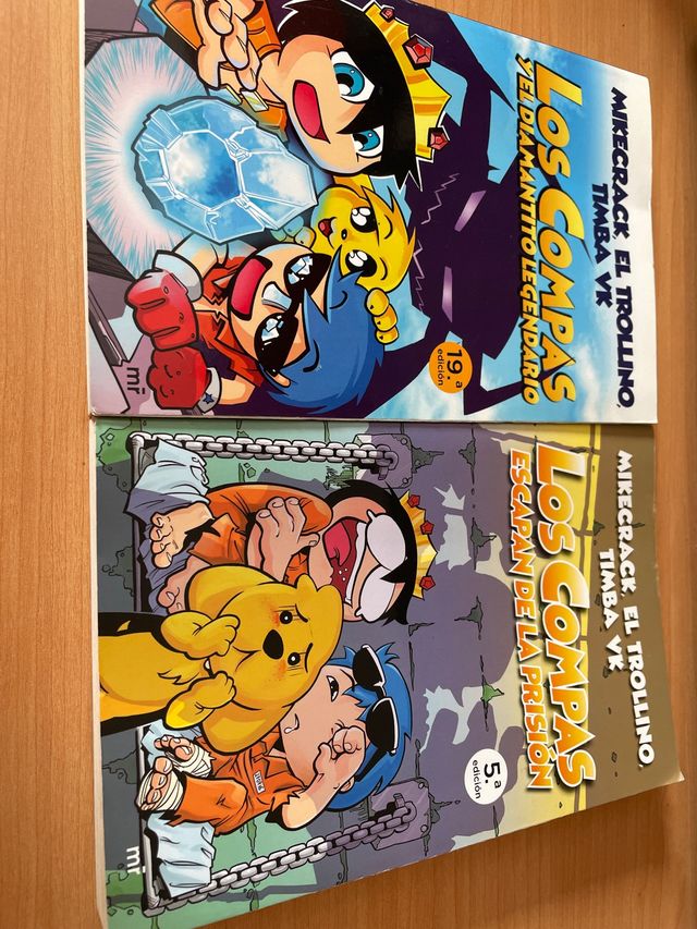 Libros de los Compas 1 y 2.