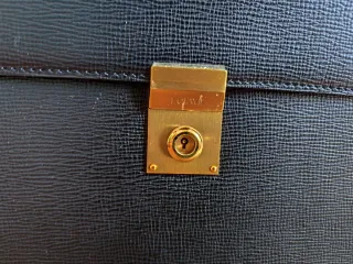 Maletín Loewe Negro Piel