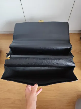 Maletín Loewe Negro Piel