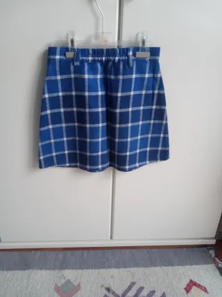 Minigonna a quadri bambina Benetton