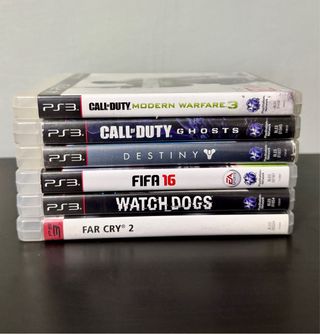 Lotto 6 Giochi PS3: Call of Duty, FIFA, Destiny