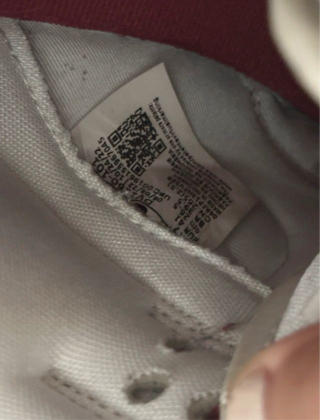 Nike Dunk Rojo y Blanco