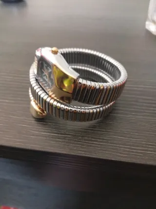 Reloj Just Cavalli Serpiente Oro Plata