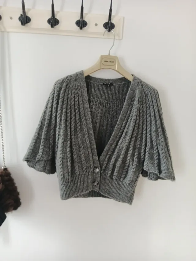 Rebeca Bolero corto Massimo Dutti Lana Talla M