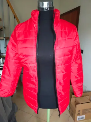 Giubbino rosso bambino 11 anni