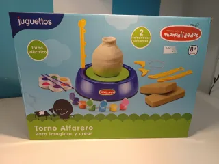 Torno Alfarero Juguettos Eléctrico Infantil