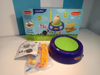 Torno Alfarero Juguettos Eléctrico Infantil