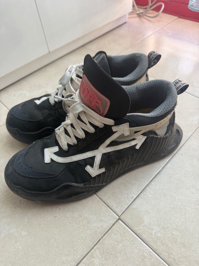 Zapatillas Off White Negras y Blancas nr 43