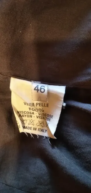 Cazadora aviador de  Piel autentica color Marrón