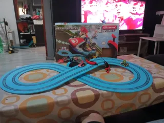 Pista Scalextric Mario Kart Carrera First