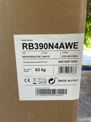 Nevera Hisense Blanca Nueva