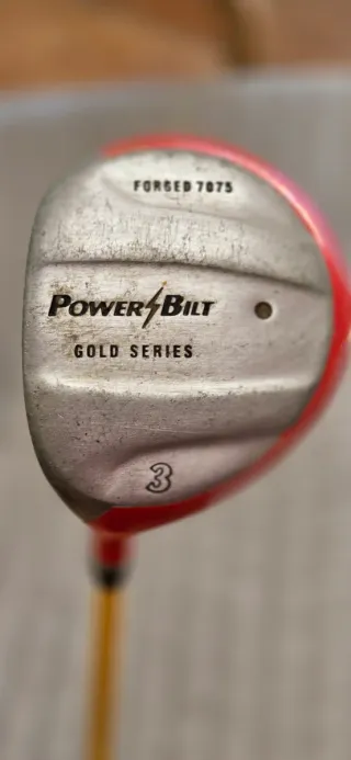 Driver 3 PoweBilt Infantil Gold Series para zurdos