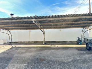 Cochera Cubierta galvanizada para 4 coches