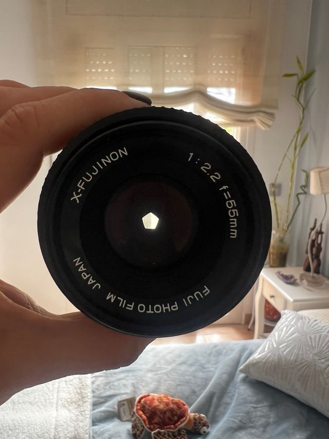 X-Fujinon 55mm f/2.2 Montura Fujica.