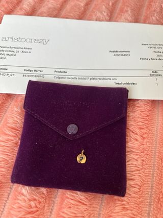 Colgante Inicial P Aristocrazy