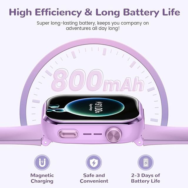 Reloj Inteligente Niñas , 1.83''HD