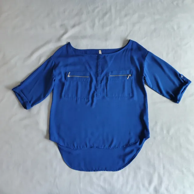 Blusón azul Stradivarius Talla L