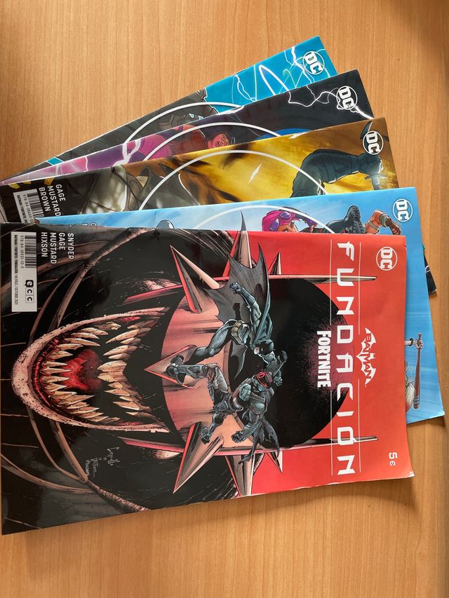 Batman/Fortnite 5 comics de grapa