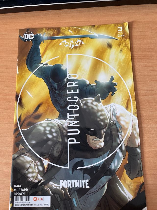 Batman/Fortnite 5 comics de grapa