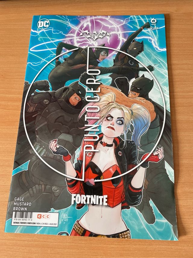 Batman/Fortnite 5 comics de grapa