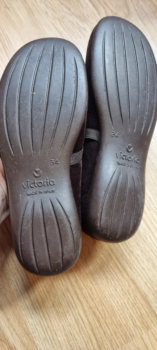 Bailarinas Victoria Marrones Talla 34