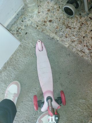 Patinete infantil 3 ruedas rosa