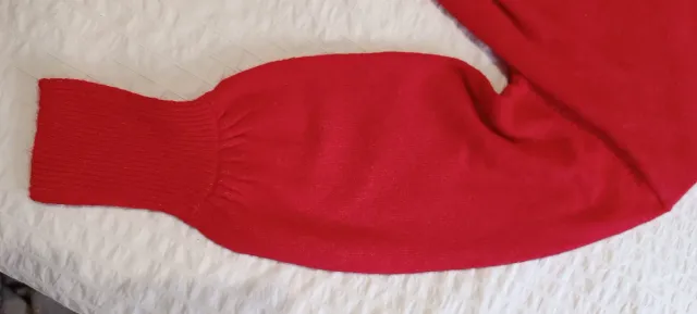 Cárdigan Rojo Cruzado Talla Única