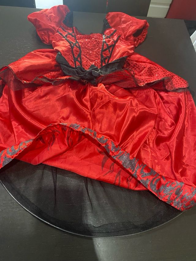 Disfraz Diablesa Niña Talla 6-7