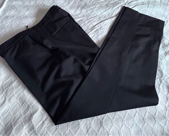 Pantalón vestir Zara negro mujer nuevo sin etetiqu