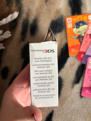 Lector/Grabador NFC Nintendo 3DS Amiibo + Cartas 