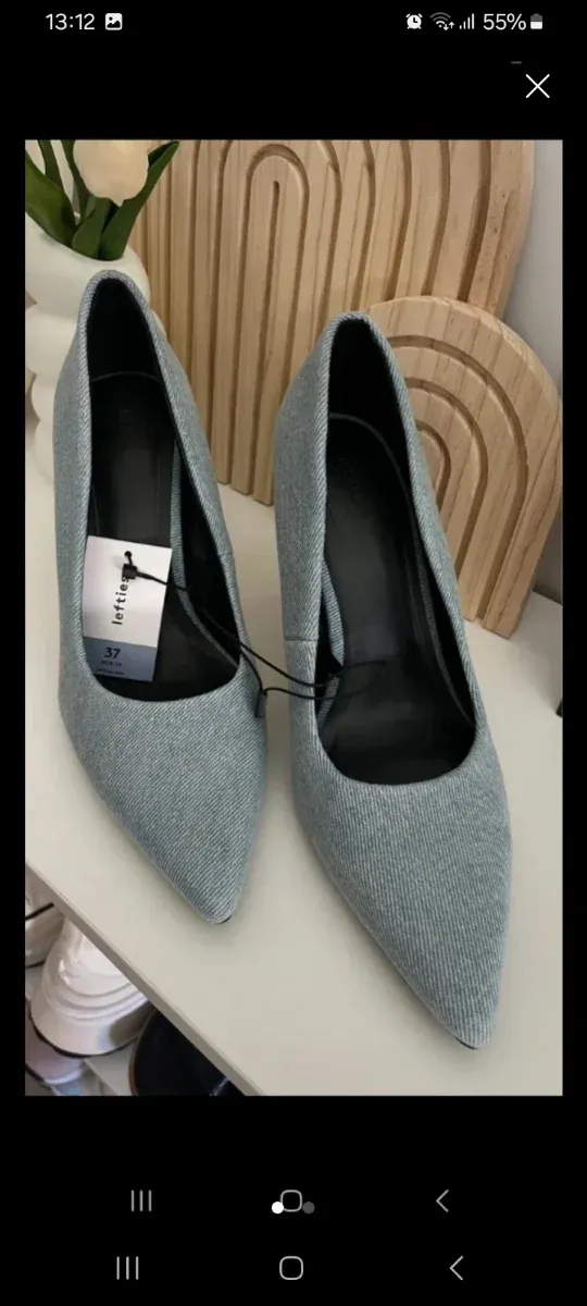 Zapatos de tacón vaqueros talla 37