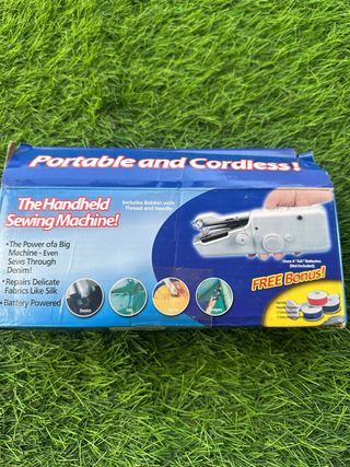 Máquina de coser de mano portátil