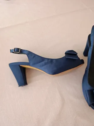 Zapatos de fiesta Marypaz azul