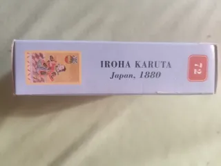 Carte Iroha Karuta Giappone 1880