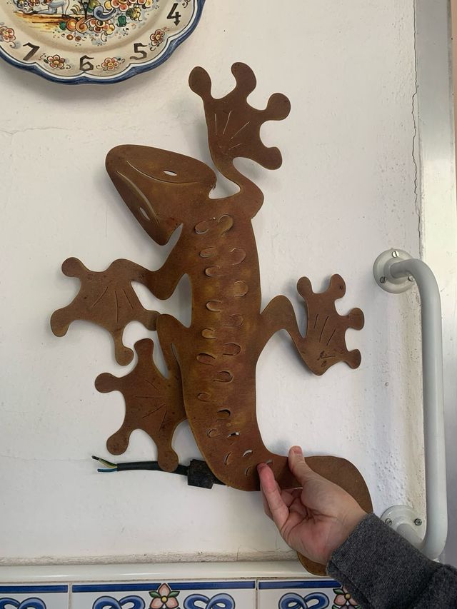 Lámpara Decorativa Metal/Plástico