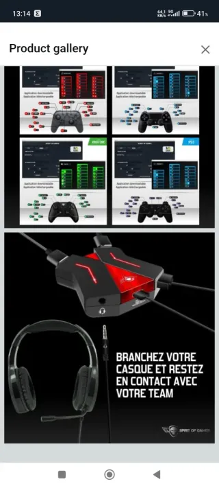 Adaptador CROSSBAME 2 SPIRIT OF GAMER NUEVO