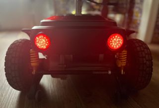 Scooter movilidad reducida rojo