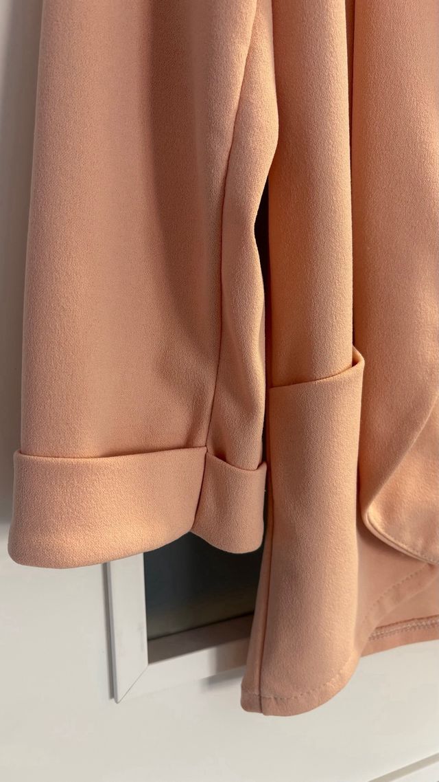 Blazer rosa palo/salmón mujer