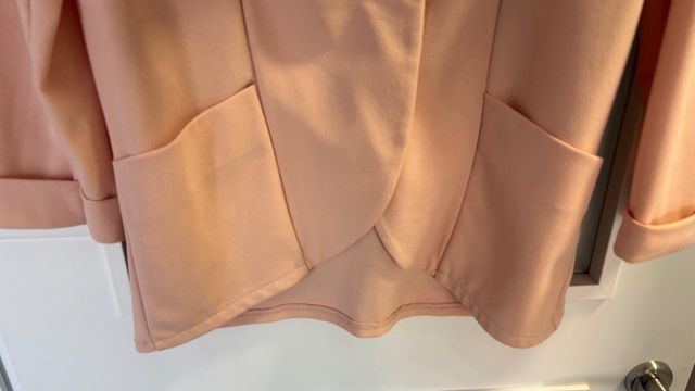 Blazer rosa palo/salmón mujer