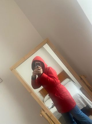 Abrigo Only Rojo Talla S