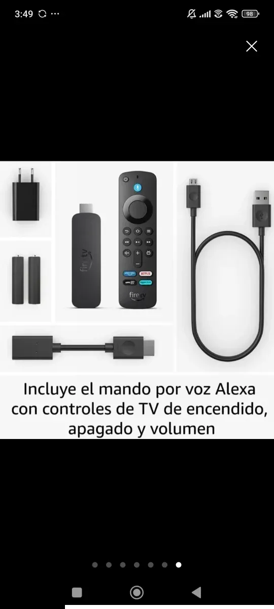 Amazon Fire TV Stick 4k Precintado y 2 fundas