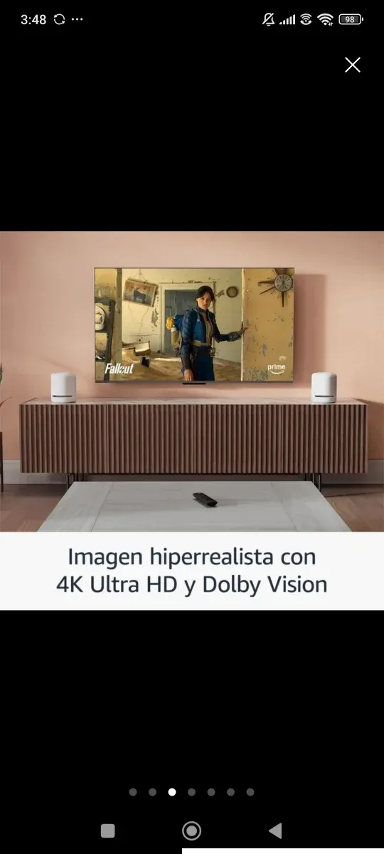 Amazon Fire TV Stick 4k Precintado y 2 fundas