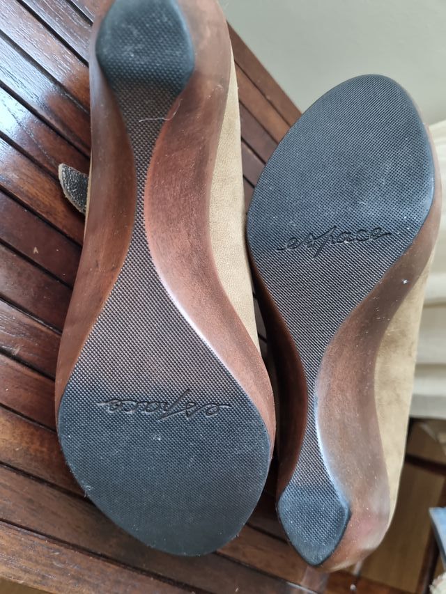 Zapatos cuña Espace T38