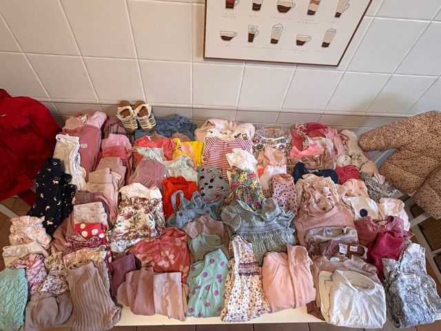 Set di abbigliamento per bambini 6-24 mesi 100 pezzi