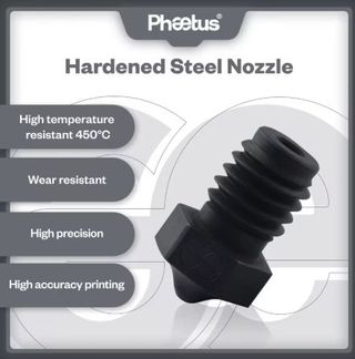 Boquilla Phaetus Acero Endurecido Impresora 3D