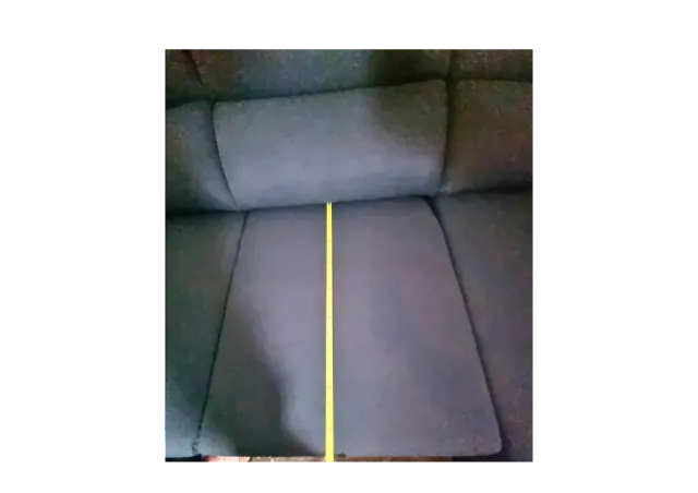 Divano cheisonde grigio inutilizzato